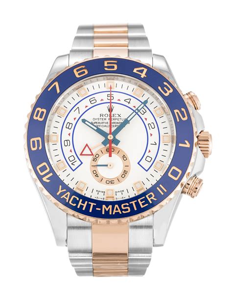 rolex yacht-master ii white dial mens watch replica 116681|rolex yachtmaster ii stainless.